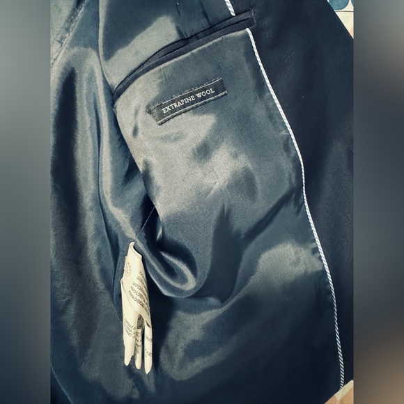 Zara navy blue suit jacket - Picture 5 of 10